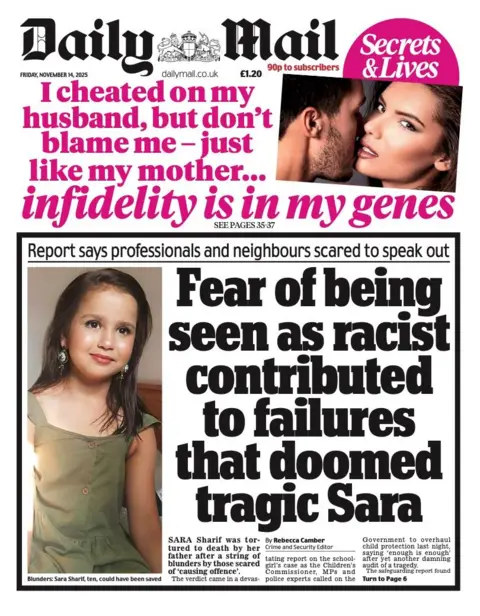  "Fear of being seen as racist contributed to failures that doomed tragic Sara".