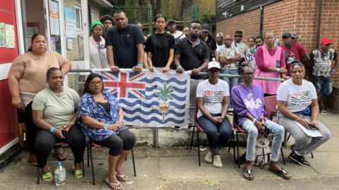 Chagossians at the Northgate Community Centre in Crawley