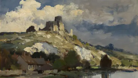 Edward Seago estate, courtesy of Portland Gallery Chateau Gaillard by Edward Seago