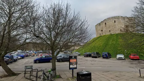 York's Castle car park - one of four where it could be cheaper to pay a parking fine than the proposed maximum charge for parking.