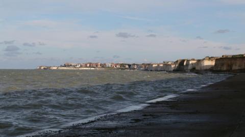 The beach at Minnis Bay