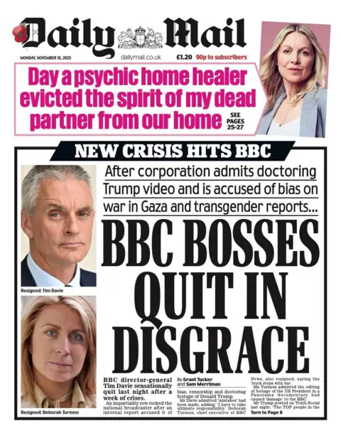  "BBC bosses quit in disgrace".