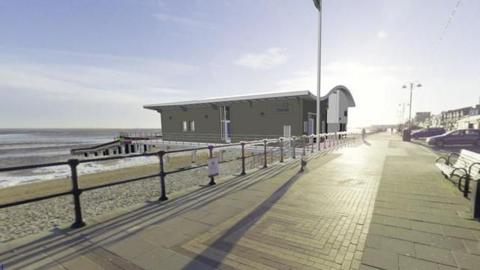Artist impression of the new Cleethorpes lifeboat station.