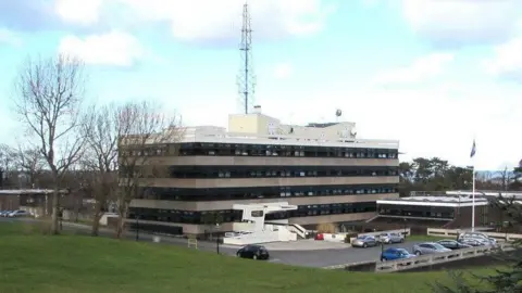 Geograph/Jaggery North Wales Police's headquarters in Colwyn Bay