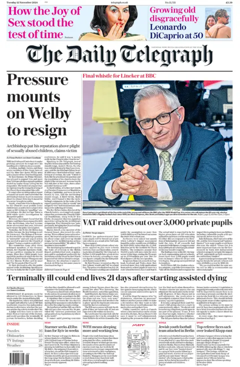  "Pressure mounts on Welby to resign". 