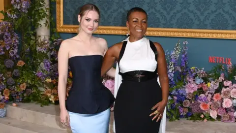 Getty images Hannah Dodd and Adjoa Andoh