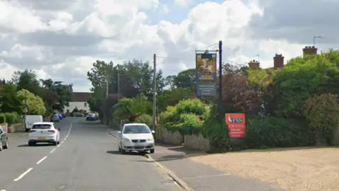 A Google streetview image of the George and Dragon Inn in Melmerby