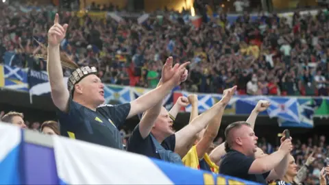 For two weeks Scottish football fans partied with the locals in Munich, Cologne, Stuttgart