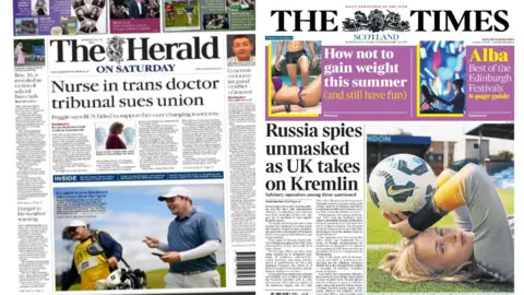 Scotland's papers: 19 July
