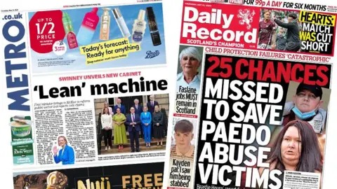 Front pages