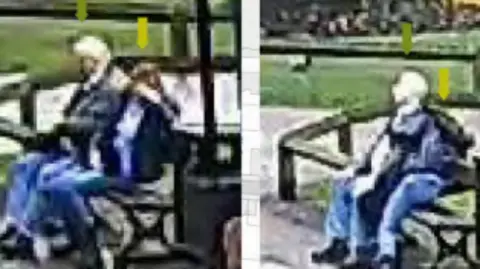 Dawn Sturgess Inquiry Sergei Skripal and his daughter Yulia captured on CCTV on a bench