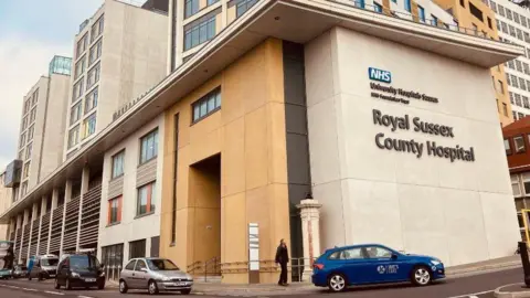 BBC Royal Sussex County Hospital in Brighton