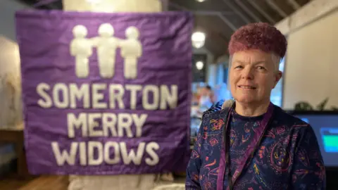 BBC Druscilla Perry in the White Hart, Somerton