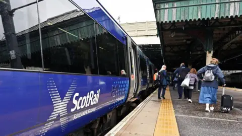 Getty Images scotrail train
