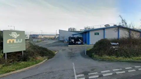 Google Mona Dairy at Gwalchmai on Anglesey