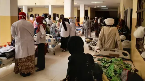 MSF South Hospital in El Fasher, Sudan