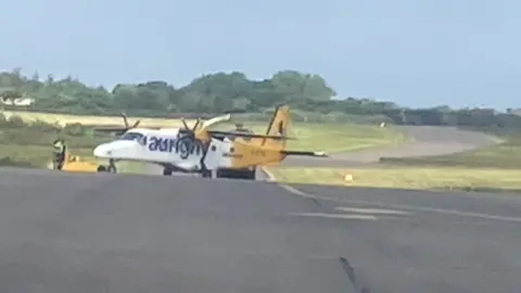 Stuart Moseley Faulty plane