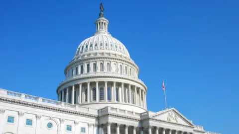 The dome of the Capitol building