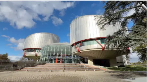The European Court of Human Rights building in Strasbourg 