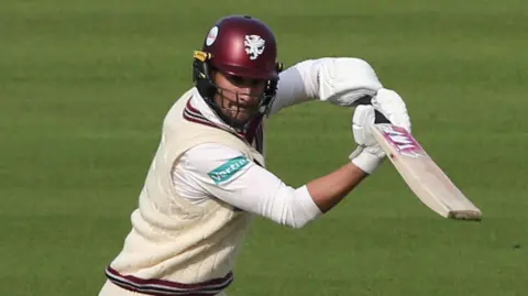 Lewis Gregory batting