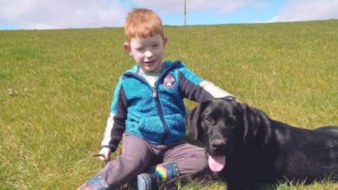 Carson Morhulec, the young boy left behind by his nursery on a school trip
