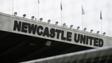 Reuters Newcastle United sign at St James' Park