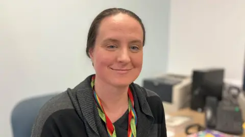 Dr Laura Handscombe in her consultation room