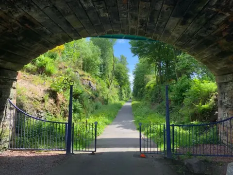 Janet Macdonald cycle path at Kilmalcolm