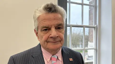 Bert Bingham, cabinet member for transport and environment