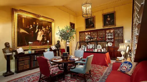 Deene Park The Great Hall at Deene Park
