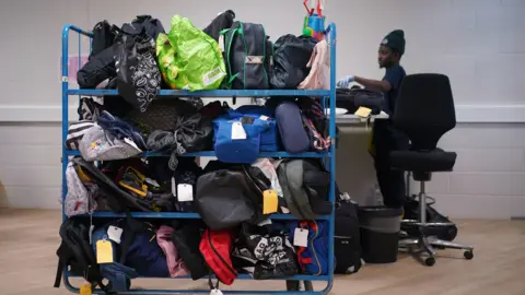 Pa bags in lost property