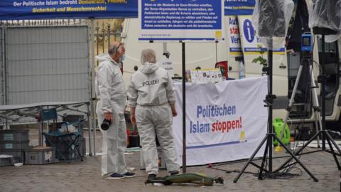Aftermath of Mannheim attack
