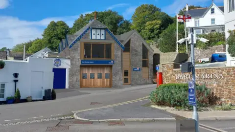 Artist's impression of Dart RNLI's new lifeboat station station