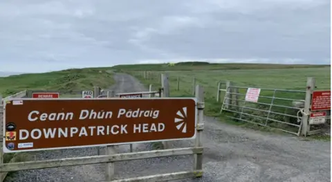 RTE Scene at Downpatrick Head in County Mayo