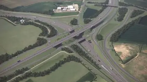 National Highways An image of what the Black Cat junction could look like