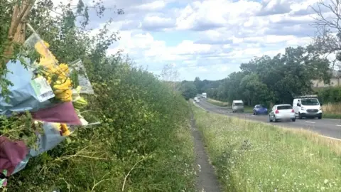 Janine Machin/BBC A10 near Royston and Melbourn