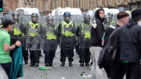 Celtic Title Win Overshadowed by Disturbance: Police Injured, Fans Arrested