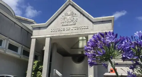 An exterior shot of Truro Crown Court.