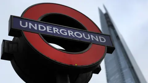  EPA-EFE/REX/Shutterstock Underground sign