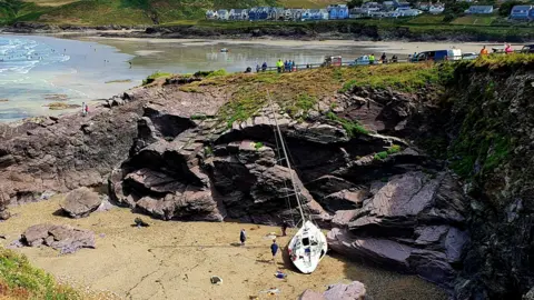 Polzeath Beach Ranger Service Yacht