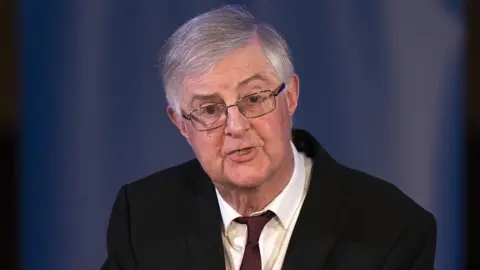 PA Media Mark Drakeford 