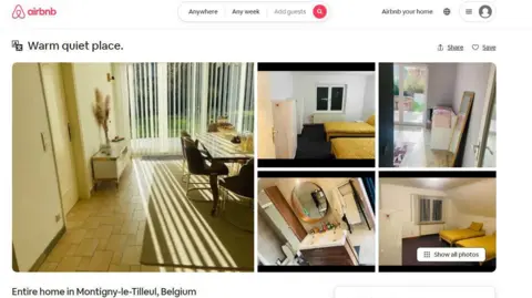 Airbnb A screenshot of a property listing