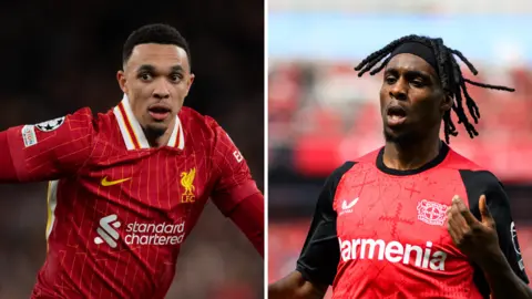 Trent Alexander-Arnold and Jeremie Frimpong