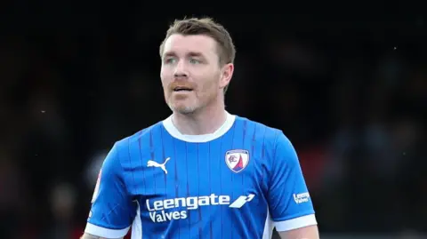 John Fleck playing for Chesterfield 
