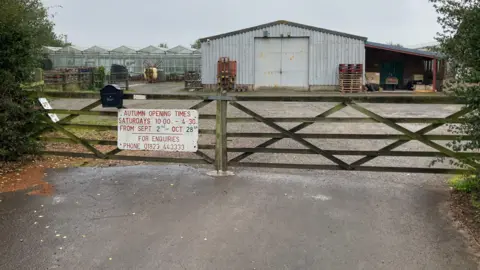 Daniel Mumby Entrance To The Brookfield Nursery And Farm Shop On Ruishton Lane In Ruishton