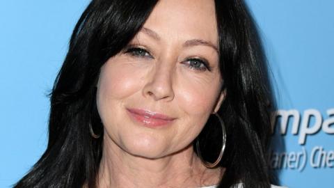  Shannen Doherty attends the 9th Annual American Humane Hero Dog Awards at The Beverly Hilton Hotel on October 05, 2019 in Beverly Hills, California, US