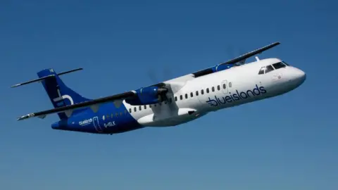 Blue Islands A Blue Islands jet