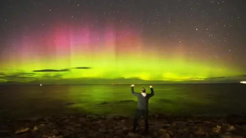 DJ Stewart/BBC Weather Watchers Aurora