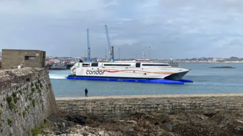 BBC Condor Voyager St Peter Port Guernsey