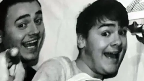 Family photo Ben Leonard and brother Thomas